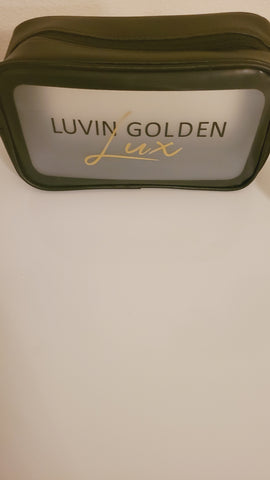 Luvin Golden Travel Bag